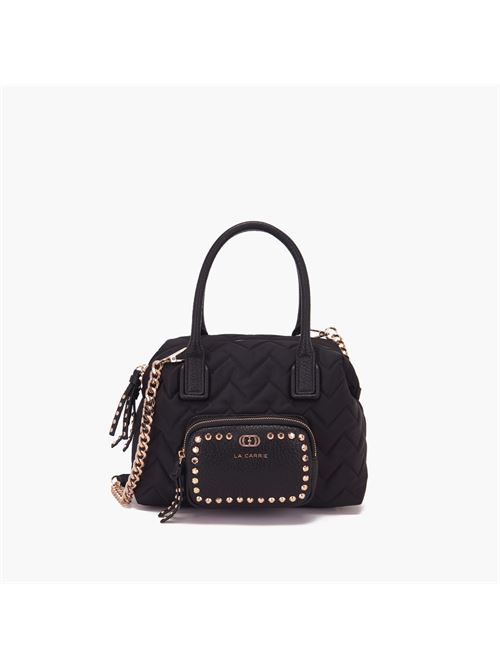 BORSA A MANO DARK WAVE BLACK LA CARRIE | 142M-WB-332-NYSX